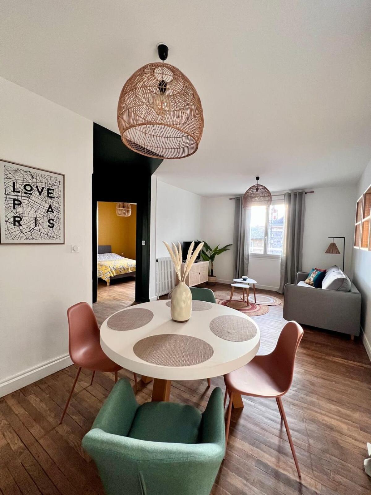 Casa Paris - T2 - 4Pers - Hyper Centre Brive Apartment Bagian luar foto